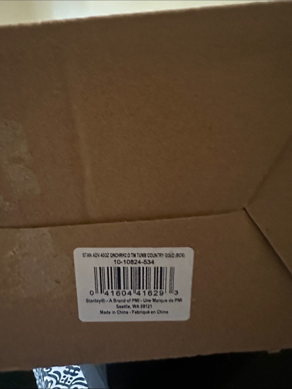 New unopened authentic Stanley Metallic Gold bell bottom Tumbler Lainey Wilson - Picture 6 of 7